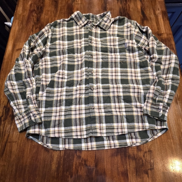 Eddie Bauer Other - Eddie Bauer Classic Green Plaid Men's Button-Up Shirt Size XL Lumberjack